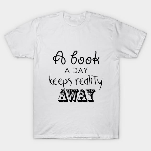 A book a day T-Shirt by hedehede